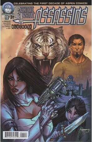 Executive Assistant: Assassins (Vol. 1) 11A published by Aspen with cover art by Giuseppe Cafaro