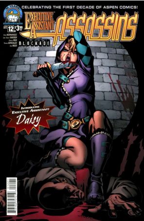 Executive Assistant: Assassins (Vol. 1) 12B published by Aspen with cover art by Vincenzo Cucca