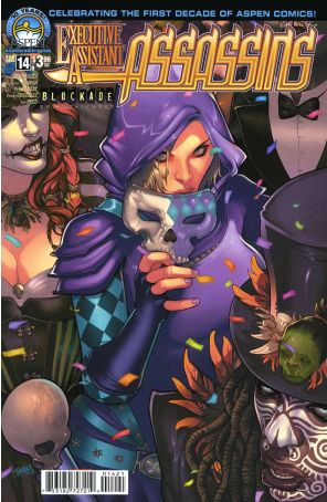 Executive Assistant: Assassins (Vol. 1) 14B published by Aspen with cover art by Elizabeth Torque