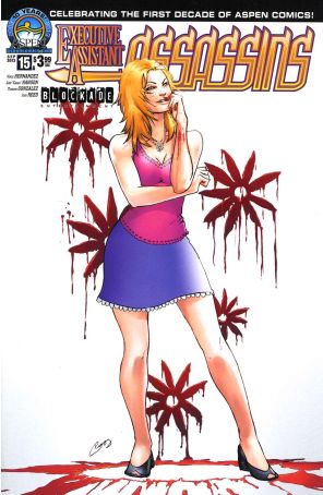 Executive Assistant: Assassins (Vol. 1) 15A published by Aspen with cover art by Lori Hanson