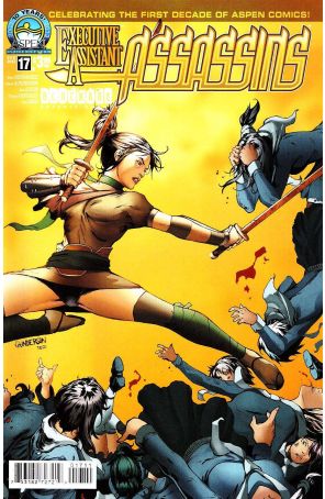 Executive Assistant: Assassins (Vol. 1) 17A published by Aspen with cover art by Jordan Gunderson