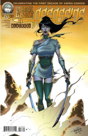 Executive Assistant: Assassins (Vol. 1) 17B published by Aspen with cover art by Tina Valentino