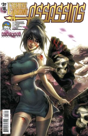 Executive Assistant: Assassins (Vol. 1) 18B published by Aspen with cover art by Paolo Pantalena