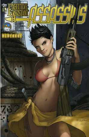 Executive Assistant: Assassins (Vol. 1) 5A published by Aspen with cover art by Tony Parker