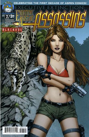 Executive Assistant: Assassins (Vol. 1) 7A published by Aspen with cover art by Jordan Gunderson