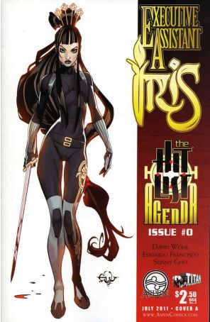 Executive Assistant: Iris (Vol. 2) 0A published by Aspen with cover art by Eduardo Francisco