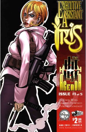 Executive Assistant: Iris (Vol. 2) 1A published by Aspen with cover art by Eduardo Francisco