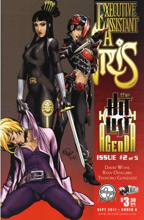 Executive Assistant: Iris (Vol. 2) 2A published by Aspen with cover art by Eduardo Francisco