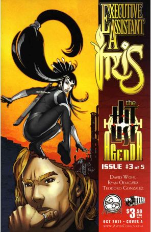Executive Assistant: Iris (Vol. 2) 3A published by Aspen with cover art by Eduardo Francisco