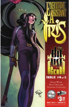 Executive Assistant: Iris (Vol. 2) 4A published by Aspen with cover art by Eduardo Francisco