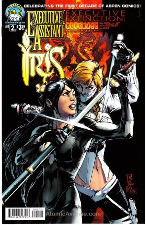 Executive Assistant: Iris (Vol. 3) 2A published by Aspen with cover art by Alex Lei