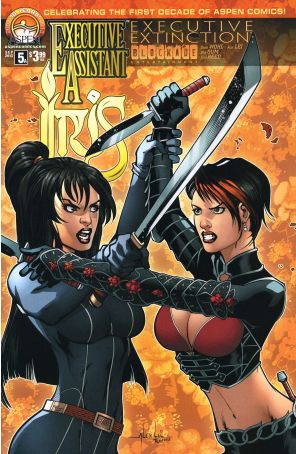 Executive Assistant: Iris (Vol. 3) 5A published by Aspen with cover art by Alex Lei