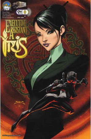 Executive Assistant: Iris 0A published by Aspen with cover art by Joe Benitez