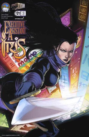 Executive Assistant: Iris 3C published by Aspen with cover art by Marcus To