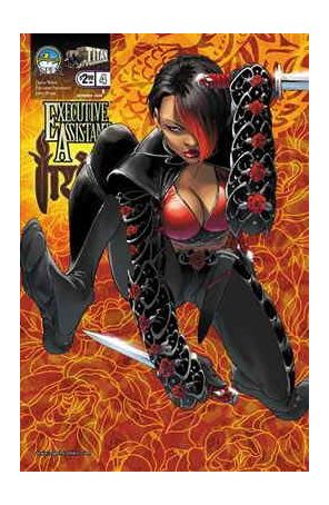 Executive Assistant: Iris 4B published by Aspen with cover art by Joe Benitez