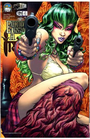 Executive Assistant: Iris 4D published by Aspen with cover art by Joe Benitez