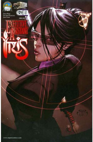 Executive Assistant: Iris 5B published by Aspen with cover art by Joe Benitez