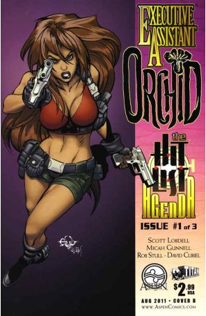 Executive Assistant: Orchid 1B published by Aspen with cover art by Eduardo Francisco