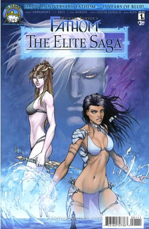 Fathom (Michael Turner's): The Elite Saga 1A published by Aspen with cover art by V. Kenneth Marion