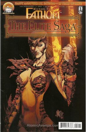 Fathom (Michael Turner's): The Elite Saga 2A published by Aspen with cover art by Ken Marion