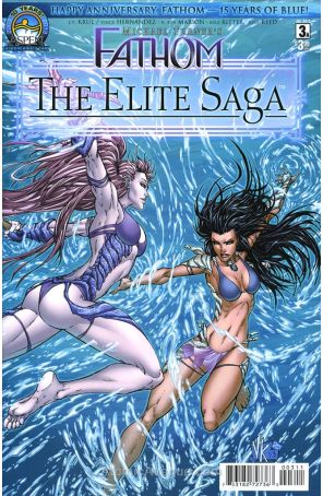 Fathom (Michael Turner's): The Elite Saga 3A published by Aspen with cover art by V. Kenneth Marion