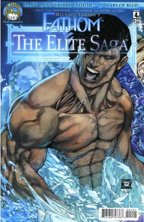 Fathom (Michael Turner's): The Elite Saga 4B published by Aspen with cover art by Talent Caldwell