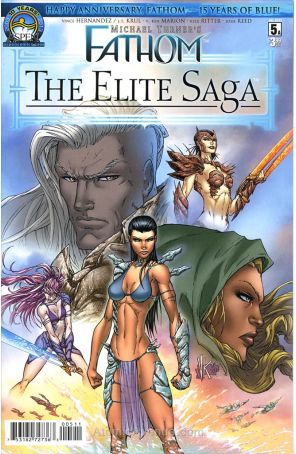 Fathom (Michael Turner's): The Elite Saga 5A published by Aspen with cover art by Ken Marion