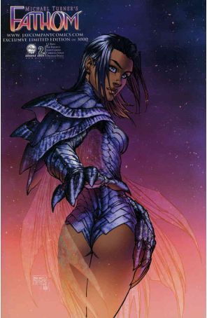Fathom (Michael Turner's...) (Vol. 2) 2B published by Aspen with cover art by Michael Turner