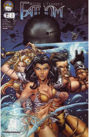 Fathom (Michael Turner's...) (Vol. 2) 9A published by Aspen with cover art by Koi Turnbull