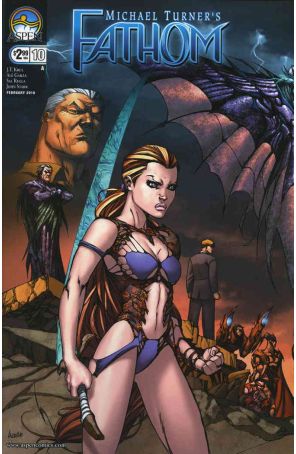 Fathom (Michael Turner's...) (Vol. 3) 10A published by Aspen with cover art by Alé Garza