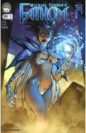 Fathom (Michael Turner's...) (Vol. 3) 2B published by Aspen with cover art by Micah Gunnell