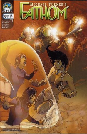 Fathom (Michael Turner's...) (Vol. 4) 5A published by Aspen with cover art by Alex Konat