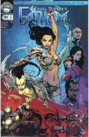 Fathom (Michael Turner's...) (Vol. 4) 9A published by Aspen with cover art by Alex Konat