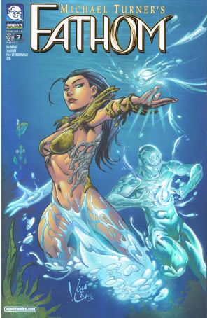 Fathom (Michael Turner's...) (Vol. 7) 7B published by Aspen with cover art by Chahine Ladjouze