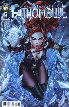 Fathom Blue 2B published by Aspen with cover art by Paolo Pantalena
