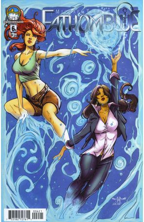 Fathom Blue 6B published by Aspen with cover art by Pasquale Qualano