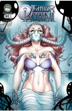Fathom Kiani (Vol. 3) 2A published by Aspen with cover art by Giuseppe Cafaro
