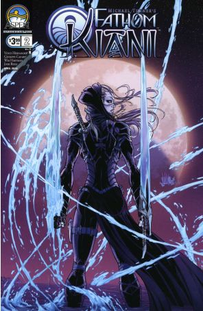 Fathom Kiani (Vol. 3) 2B published by Aspen with cover art by V. Kenneth Marion