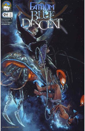 Fathom: Blue Descent 3A published by Aspen with cover art by Alex Sanchez