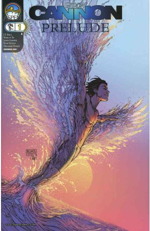 Fathom: Cannon Hawke (Michael Turner's) Ashcan 1A published by Aspen with cover art by Michael Turner