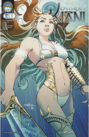 Fathom: Kiani (Michael Turner's) 1B published by Aspen with cover art by Talent Caldwell