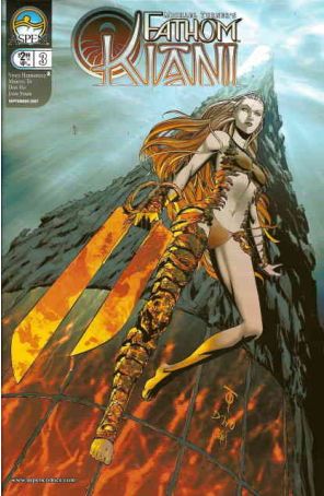 Fathom: Kiani (Michael Turner's) 3A published by Aspen with cover art by Marcus To
