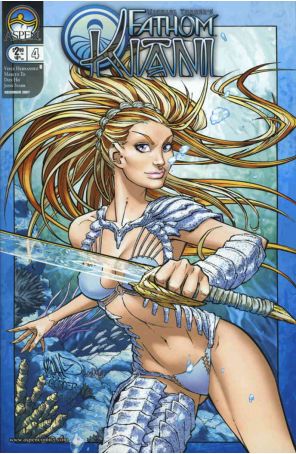 Fathom: Kiani (Michael Turner's) 4B published by Aspen with cover art by Micah Gunnell