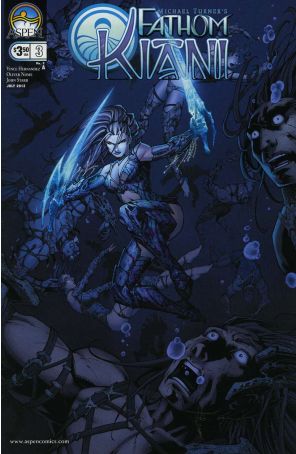 Fathom: Kiani (Vol. 2) 3A published by Aspen with cover art by Oliver Nome