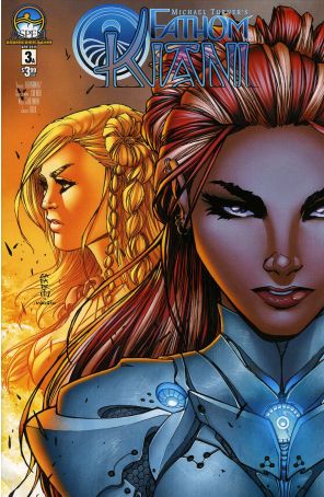 Fathom: Kiani (Vol. 4) 3A published by Aspen with cover art by Giuseppe Cafaro