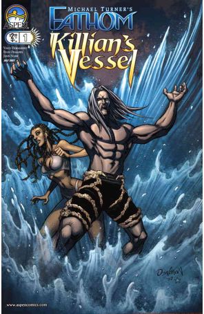 Fathom: Killian's Vessel (Michael Turner's) 1A published by Aspen with cover art by Ryan Odagawa and John Starr