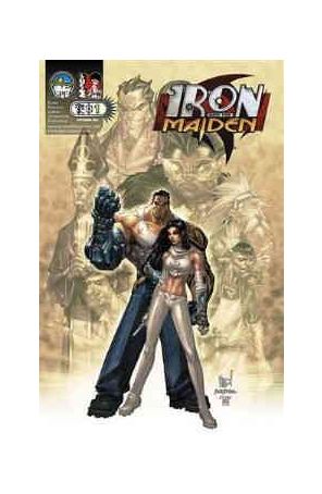 Iron and the Maiden 1B published by Aspen with cover art by Joe Madureira