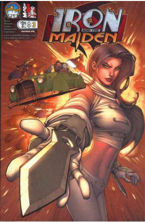 Iron and the Maiden 3A published by Aspen with cover art by Francis Manapul
