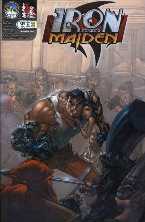 Iron and the Maiden 3B published by Aspen with cover art by Jeff Matsuda