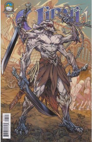 Jirni (Vol. 2) 1B published by Aspen with cover art by Paolo Pantalena
